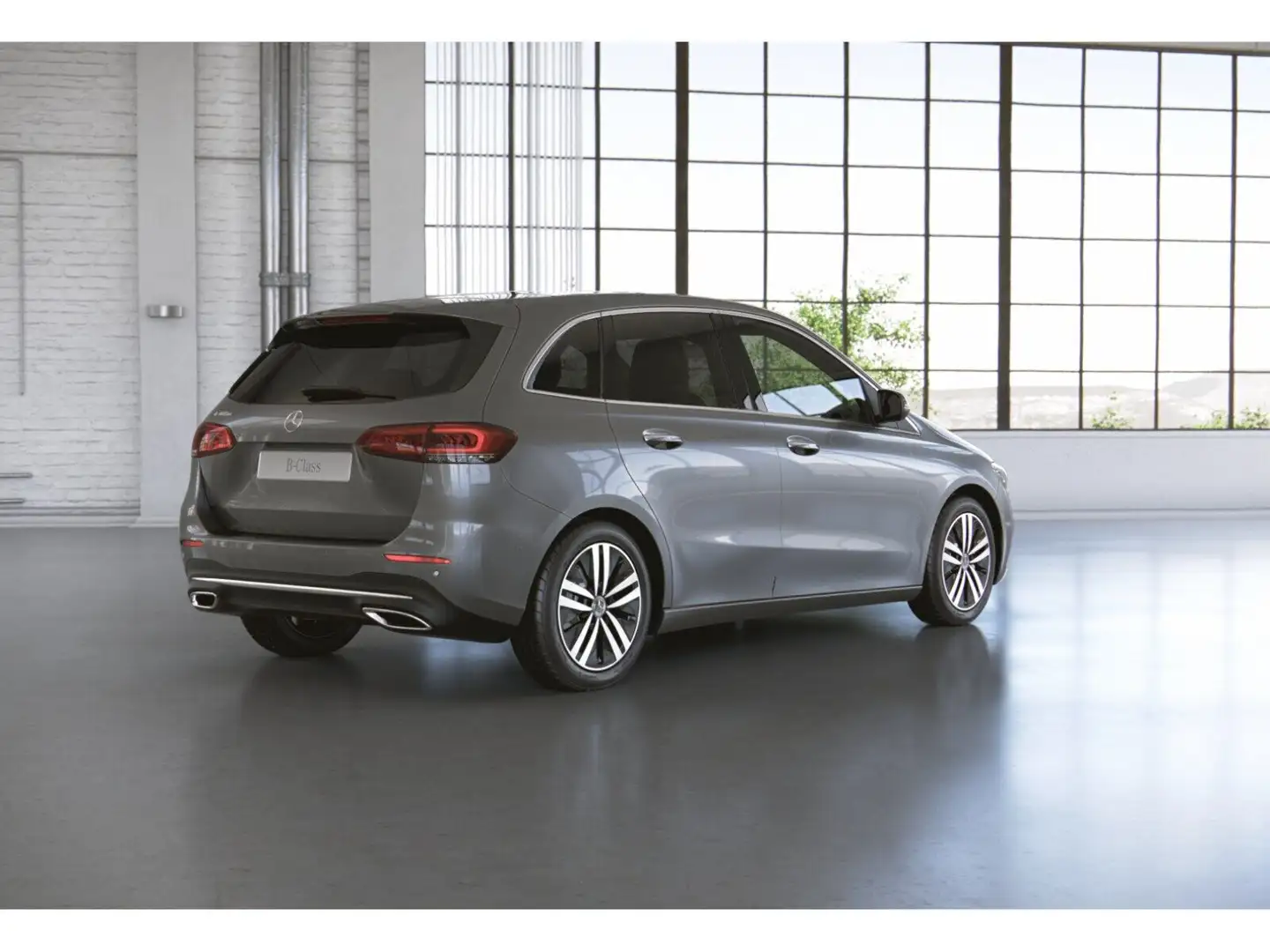 Mercedes-Benz B 180 d PROGRESSIVE +KAM+LED+TOTW+AMBI+PANO-DACH Grau - 2