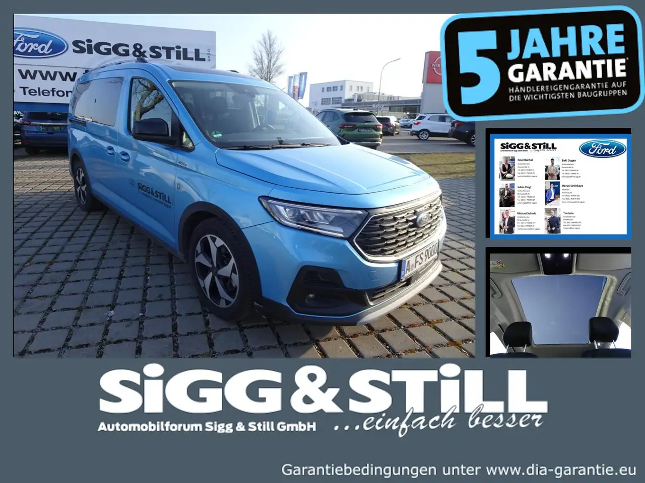 Ford Grand Tourneo Connect Active 2.0 7-SITZER*PANO