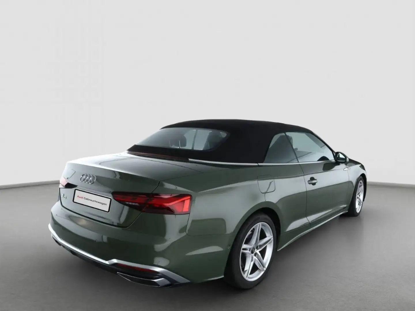 Audi A5 Cabrio 40 TDI S LINE NAVI AHK MATRIX KLIMA Grün - 2