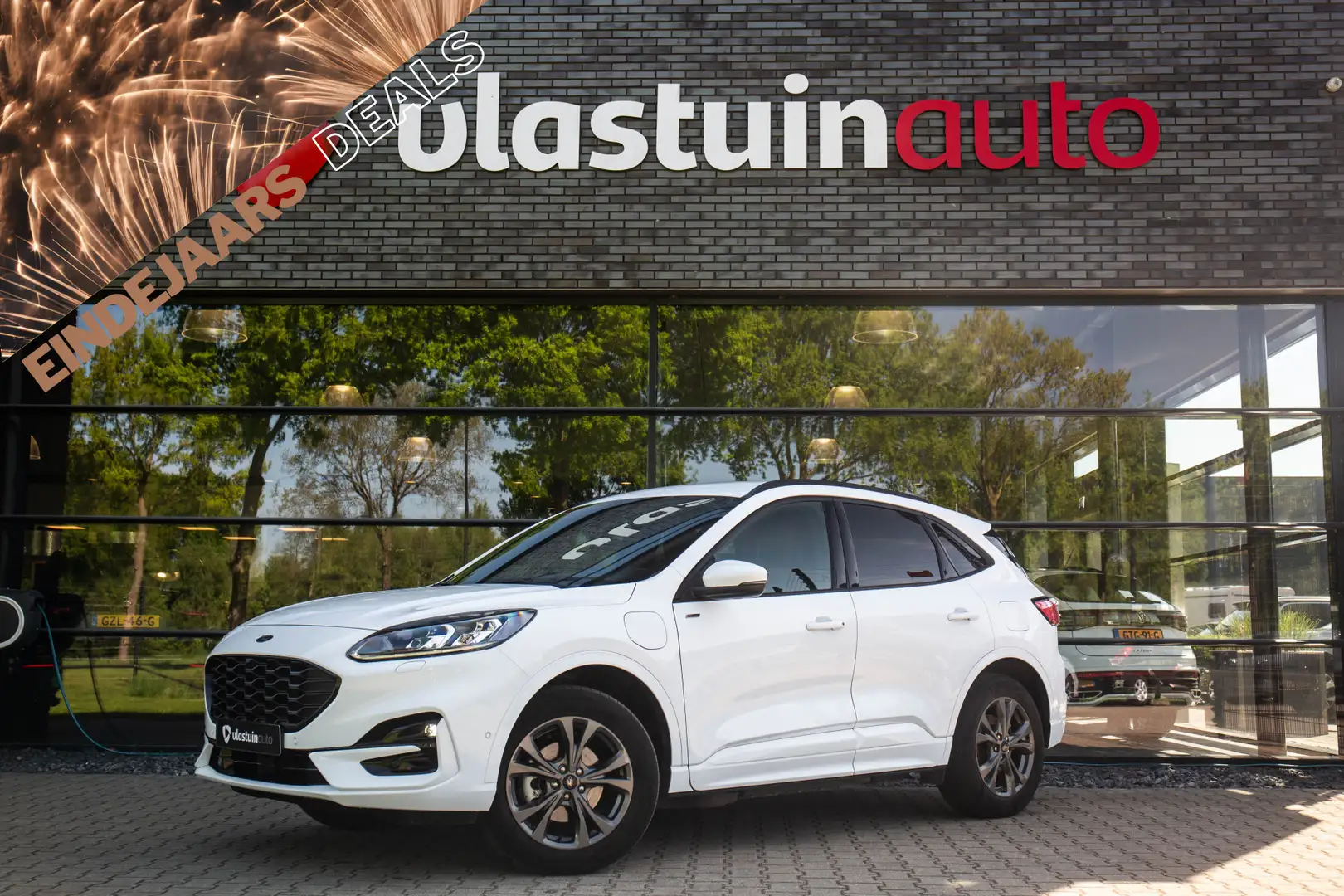 Ford Kuga 2.5 PHEV ST-Line X , Adaptive cruise, Bang & Olufs Blanc - 1