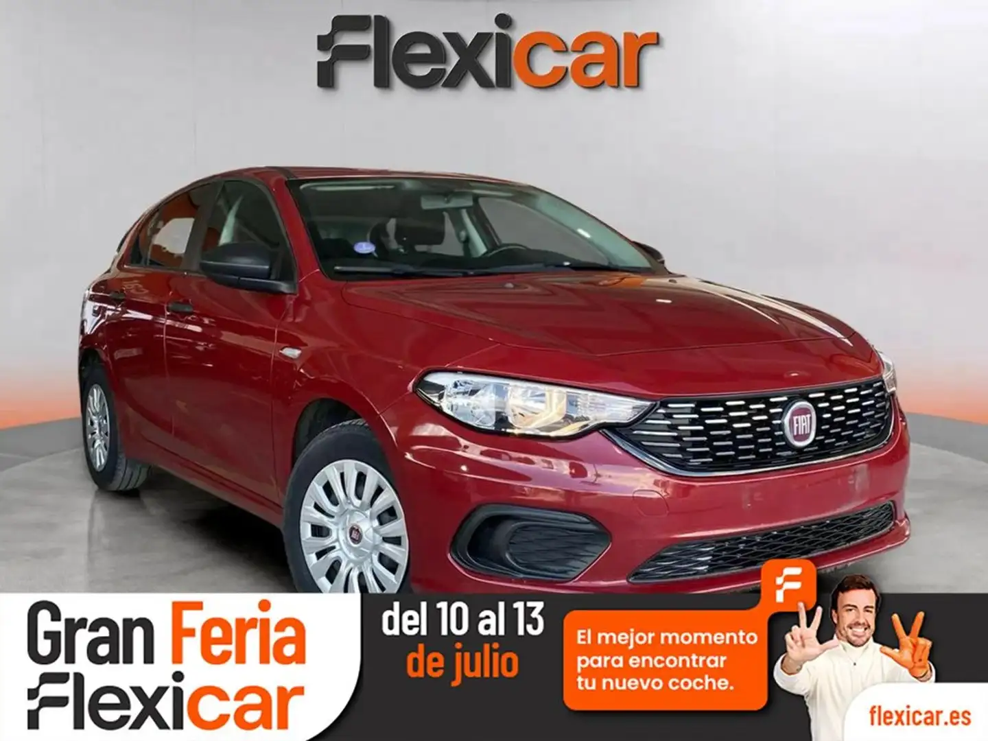 Fiat Tipo 1.4 T-Jet 16v 88kW (120CV) Easy Rojo - 1