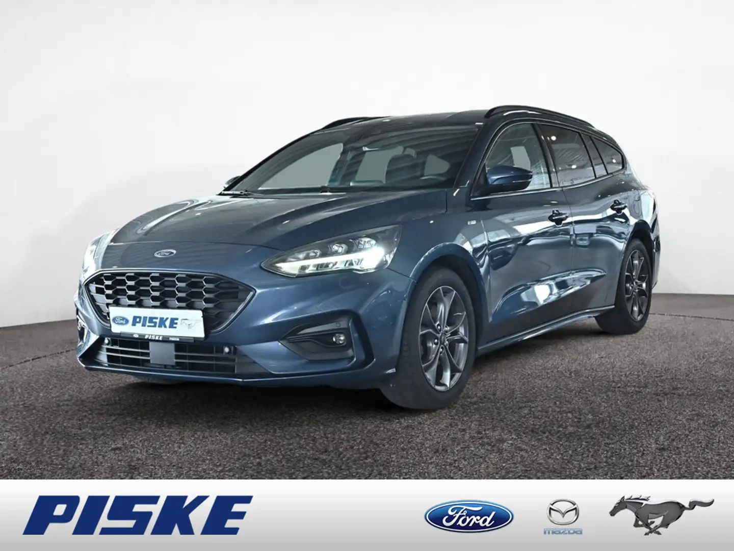 Ford Focus ST-Line KAMERA PDC SHZ AHK NAVI ACC LED Blauw - 1