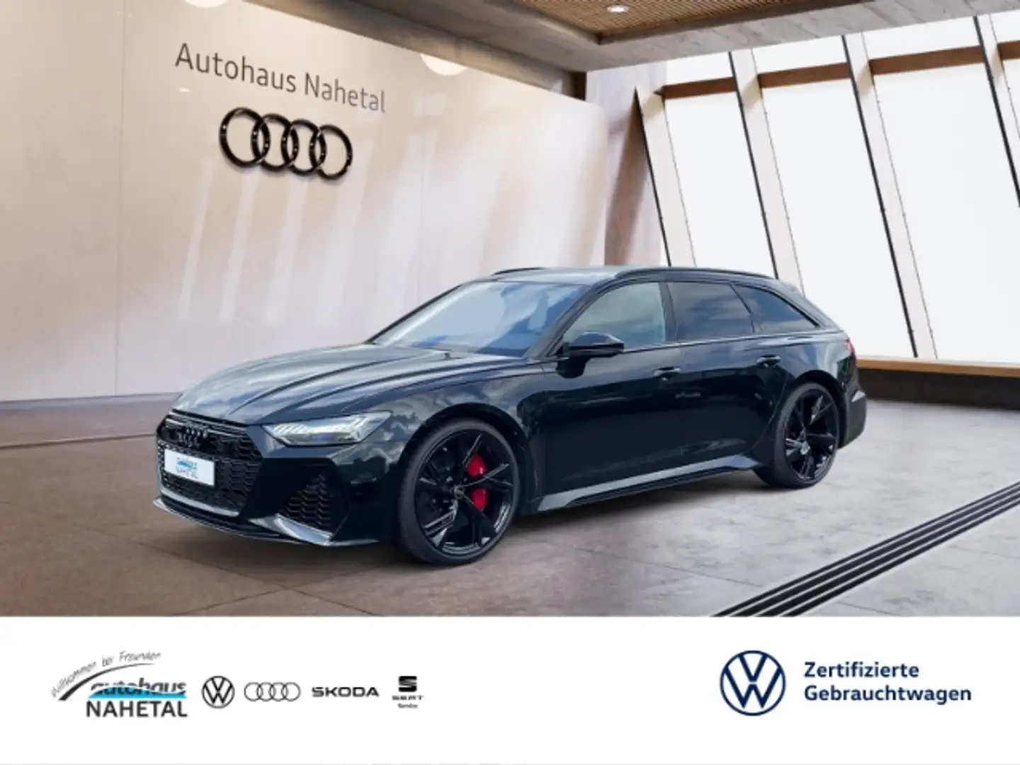 Audi RS6 AVANT QUATTRO HD MATRIX KERAMIK DYNAMIKP+ ESSENTIA Schwarz - 1