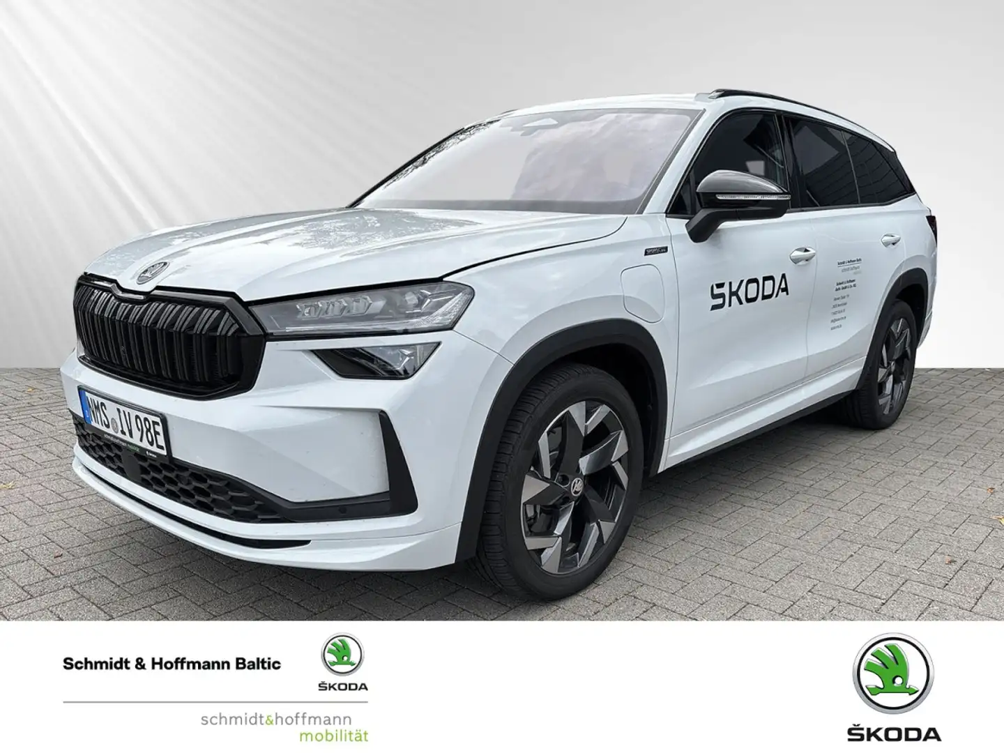Skoda Kodiag 1.5 TSI iV Sportline Klima Navi Weiß - 1