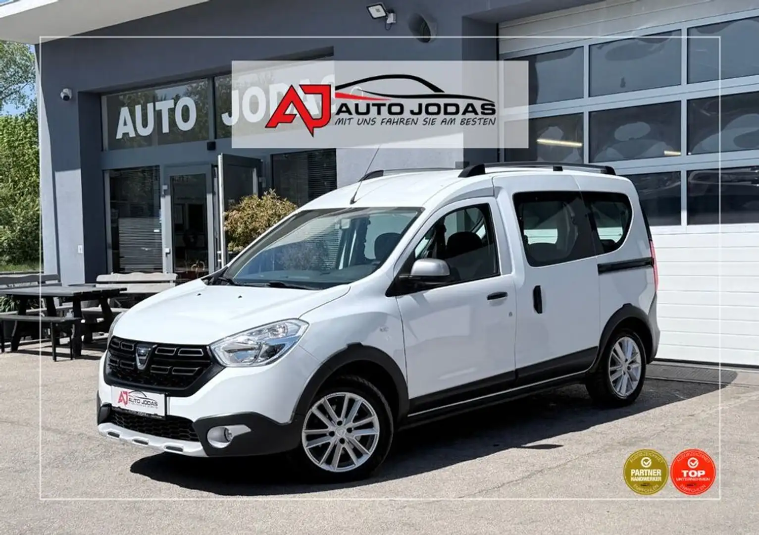 Dacia Dokker Stepway TCe 115 S&S **Kamera/Sitzheizung** Weiß - 1