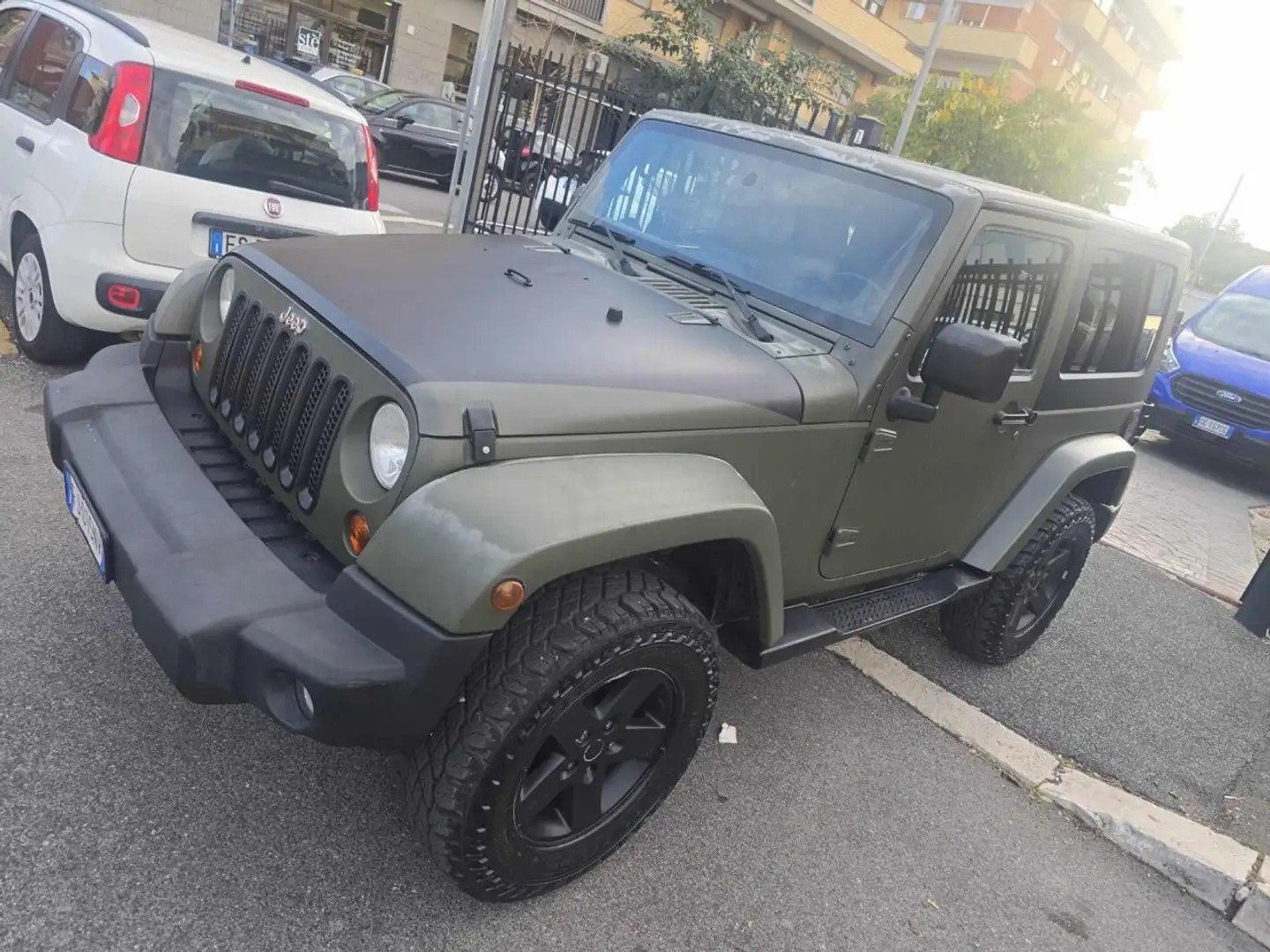 Jeep Wrangler 2.8 CRD DPF Sport Auto Grün - 1