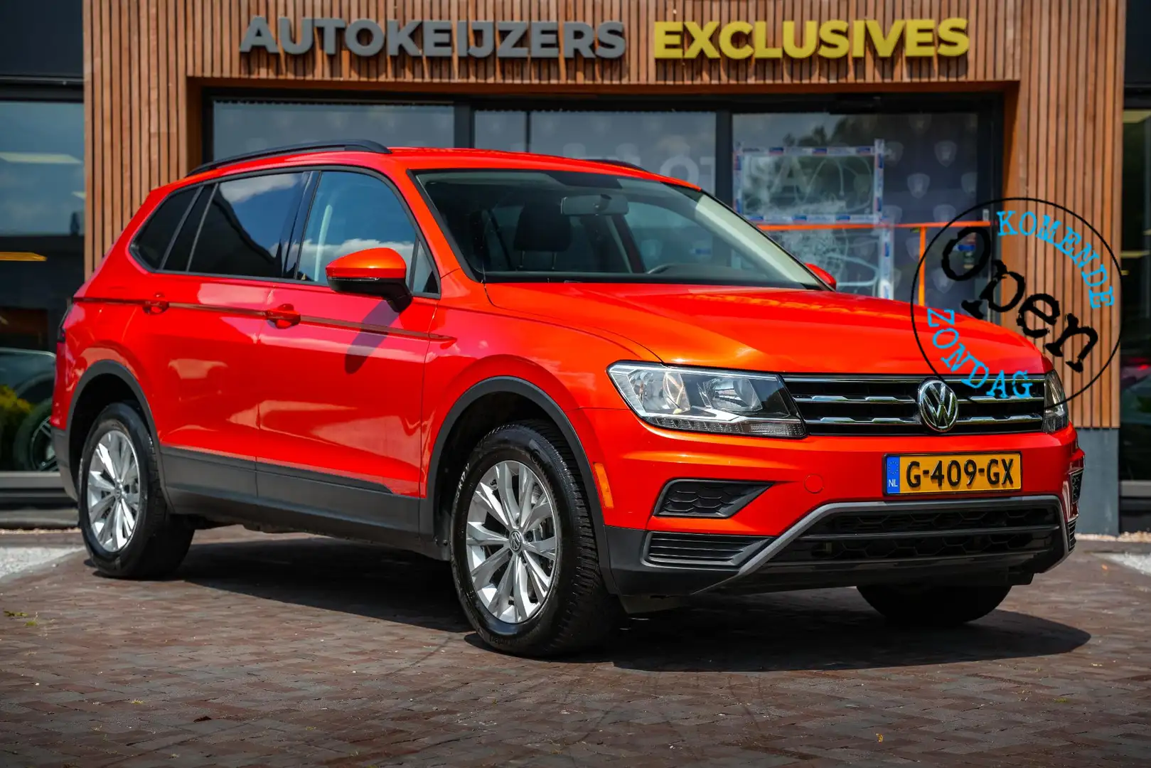 Volkswagen Tiguan Allspace 2.0 TSI 4Motion 7 Persoons Trekhaak Airco Camera D Orange - 1