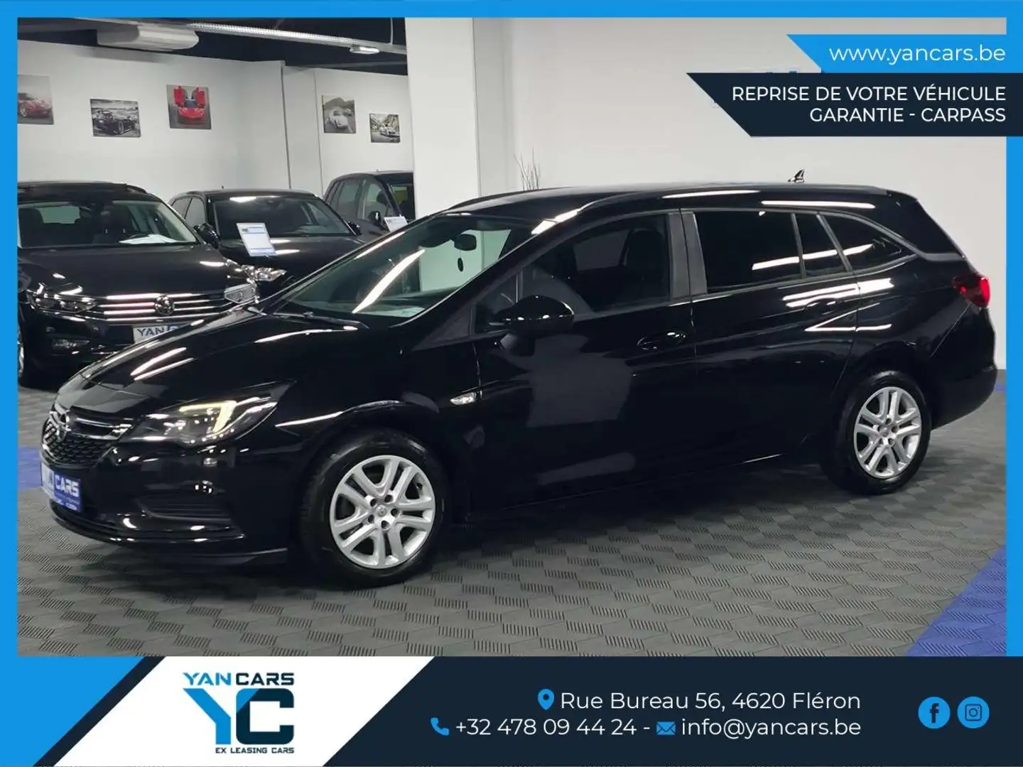 Opel Astra Astra Sports Tourer 1.0 Turbo * Garantie * TOP Zwart - 1