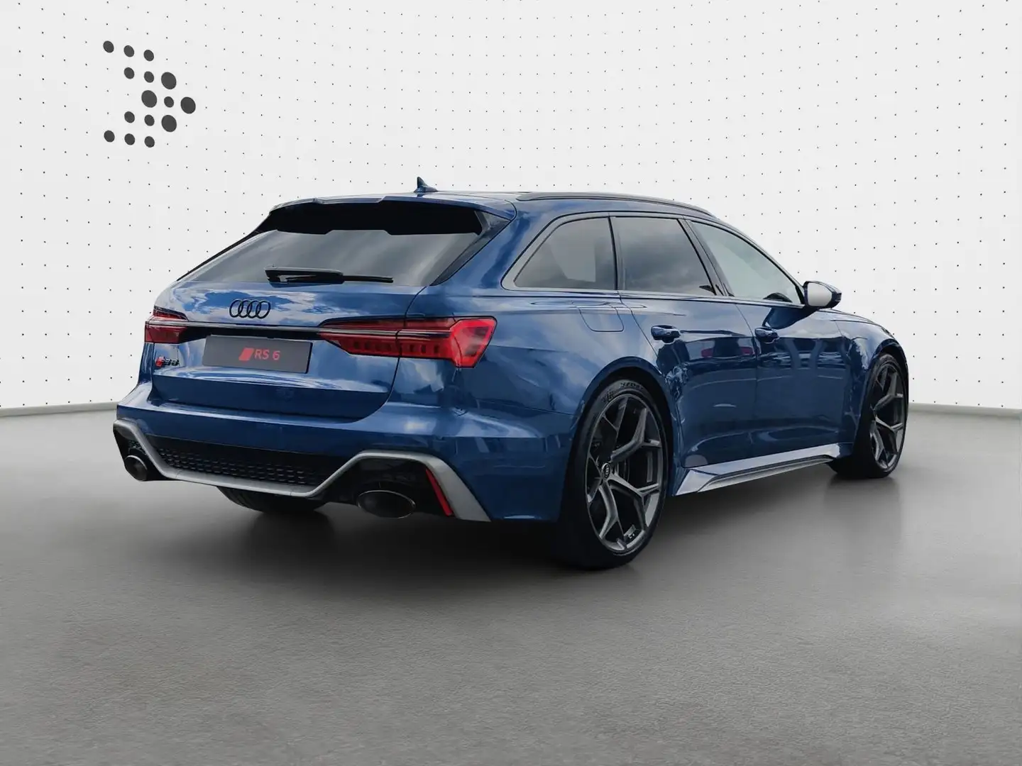 Audi RS6 StHzg*Keramik*AHK*305kmh* Blauw - 2