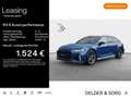 Audi RS6 StHzg*Keramik*AHK*305kmh* Blauw - thumbnail 1