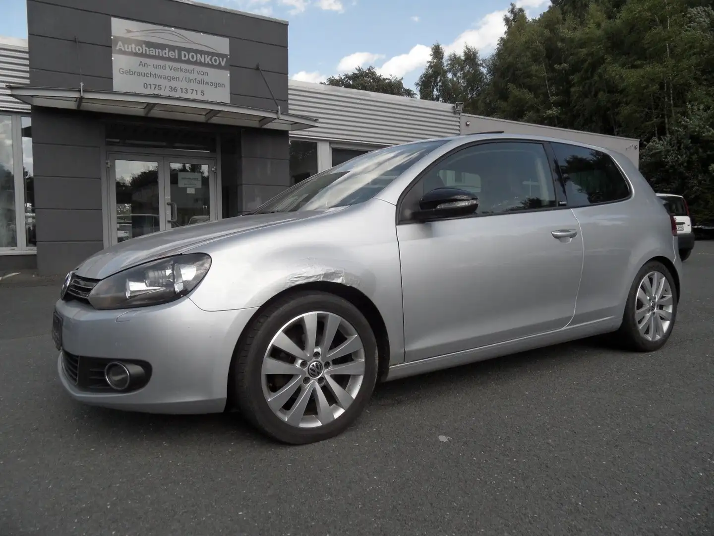 Volkswagen Golf VI Style Zilver - 1
