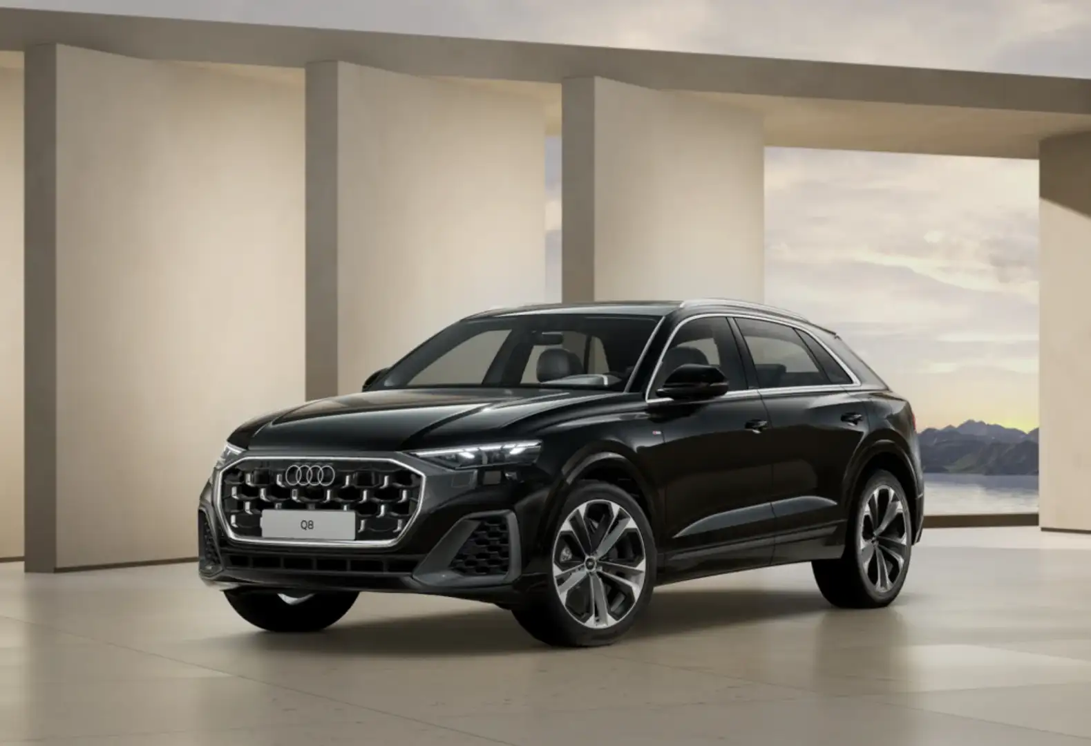 Audi Q8 TFSIe S line quattro tiptronic 290kW Negro - 2