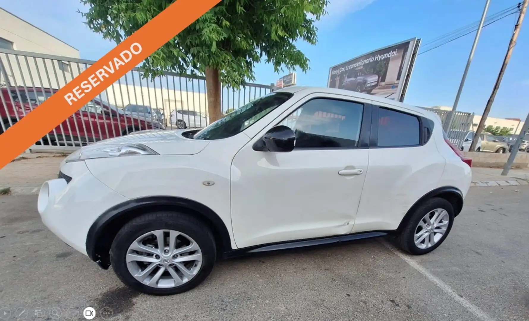 Nissan Juke 1.5dCi Acenta Blanco - 1