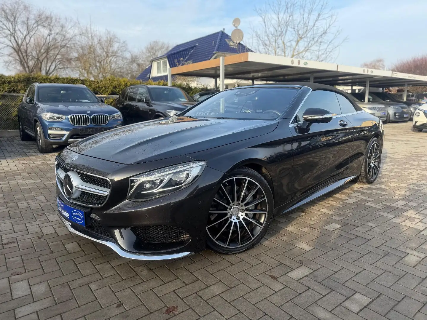 Mercedes-Benz S 500 Cabriolet AMG Line*HUD*S.Close*ILS*360°Kam Schwarz - 1