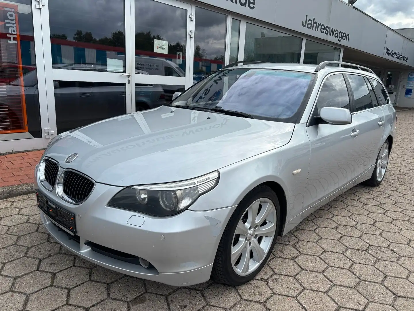 BMW 523 i*4.HAND*KLIMA*EDER*AUTOMATIK*XENON* Silber - 2