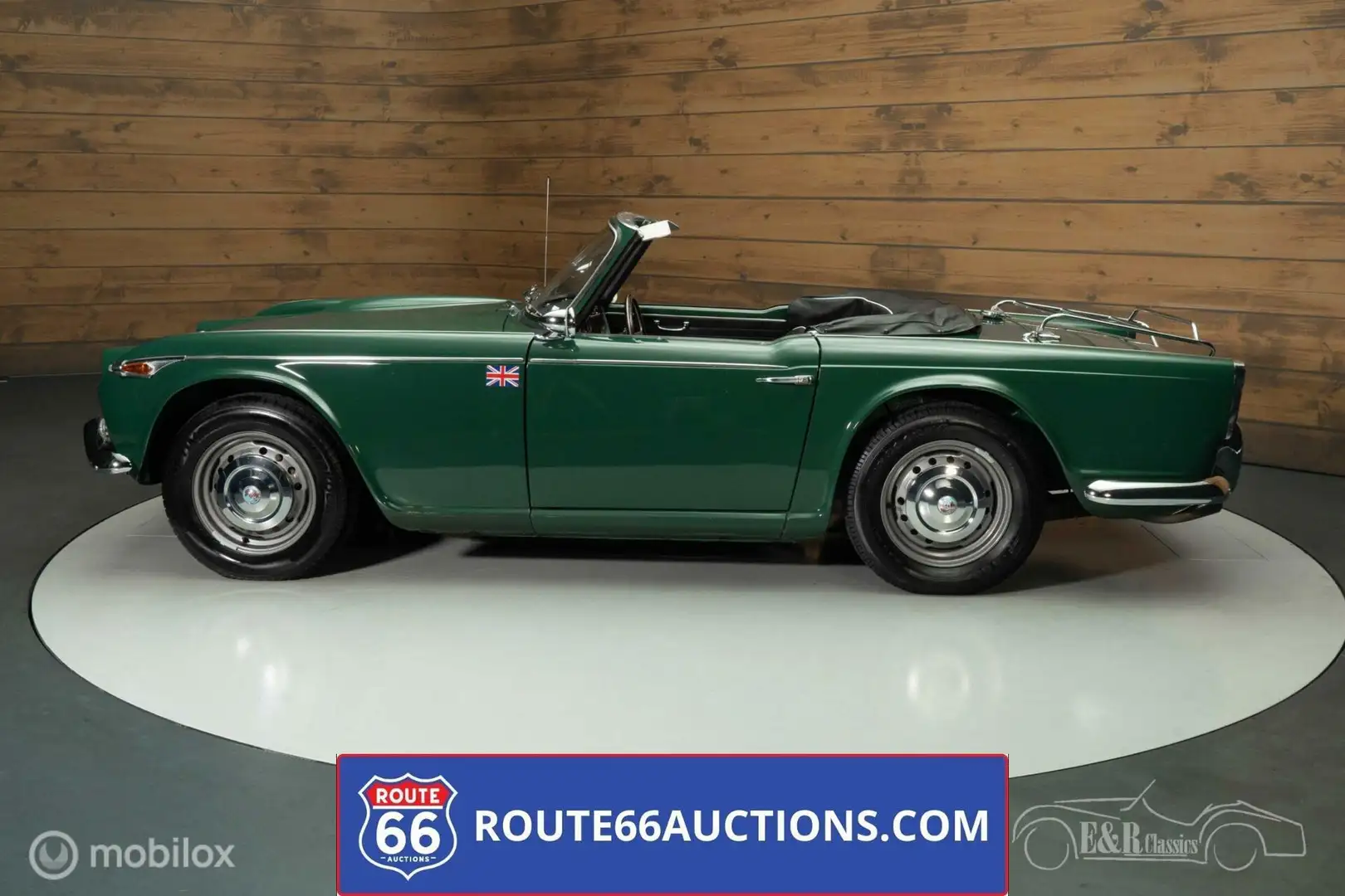 Triumph TR4 1967 | Route 66 auctions Зелений - 2