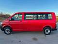Volkswagen T5 Transporter T5 2.0 TDI 9-Sitze Kombi lang PDC Klima Rot - thumbnail 4
