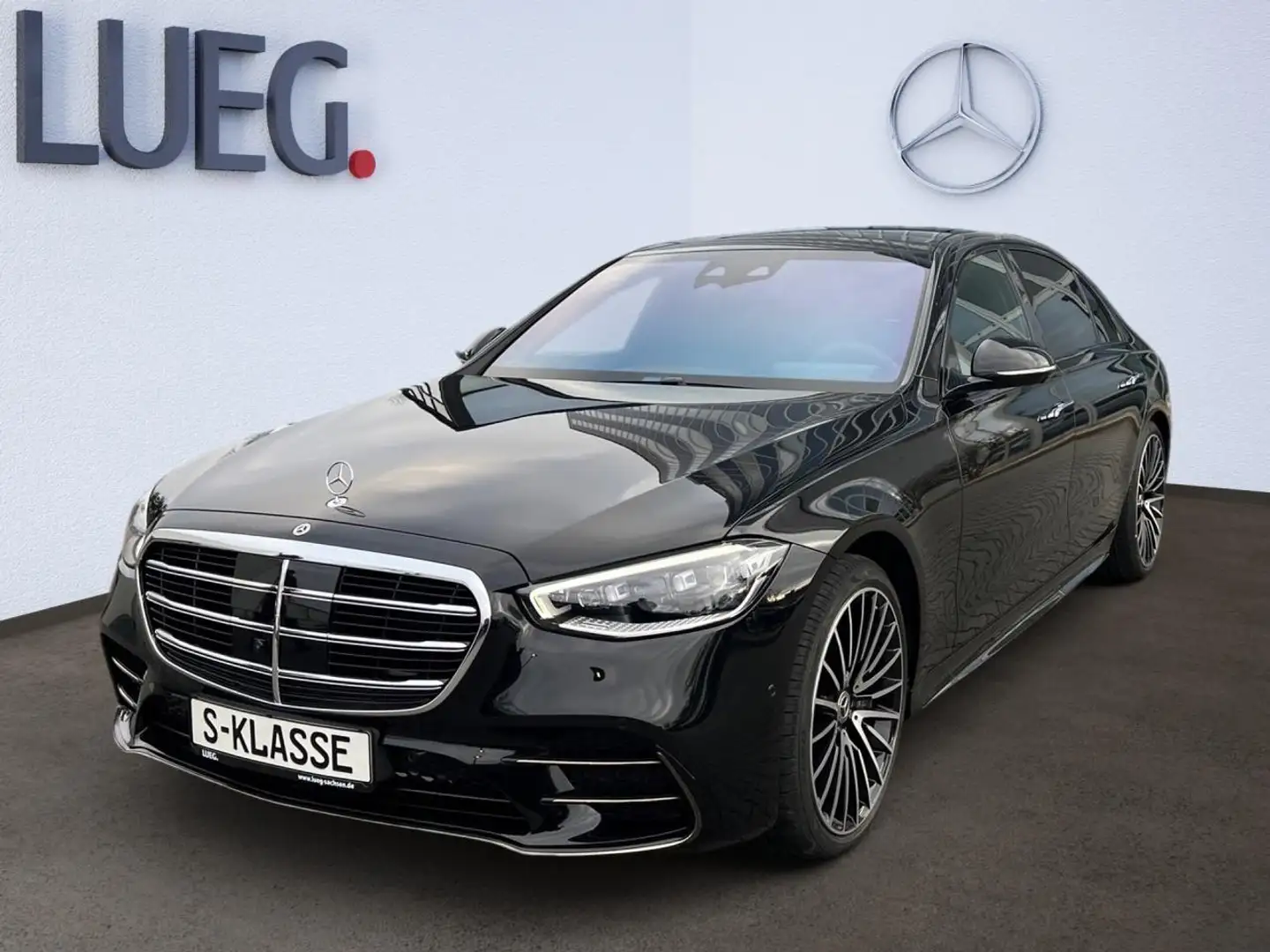 Mercedes-Benz S 350 d 4MATIC lang AMG+ENERGIZING+3D-DISPLAY+ Negro - 1