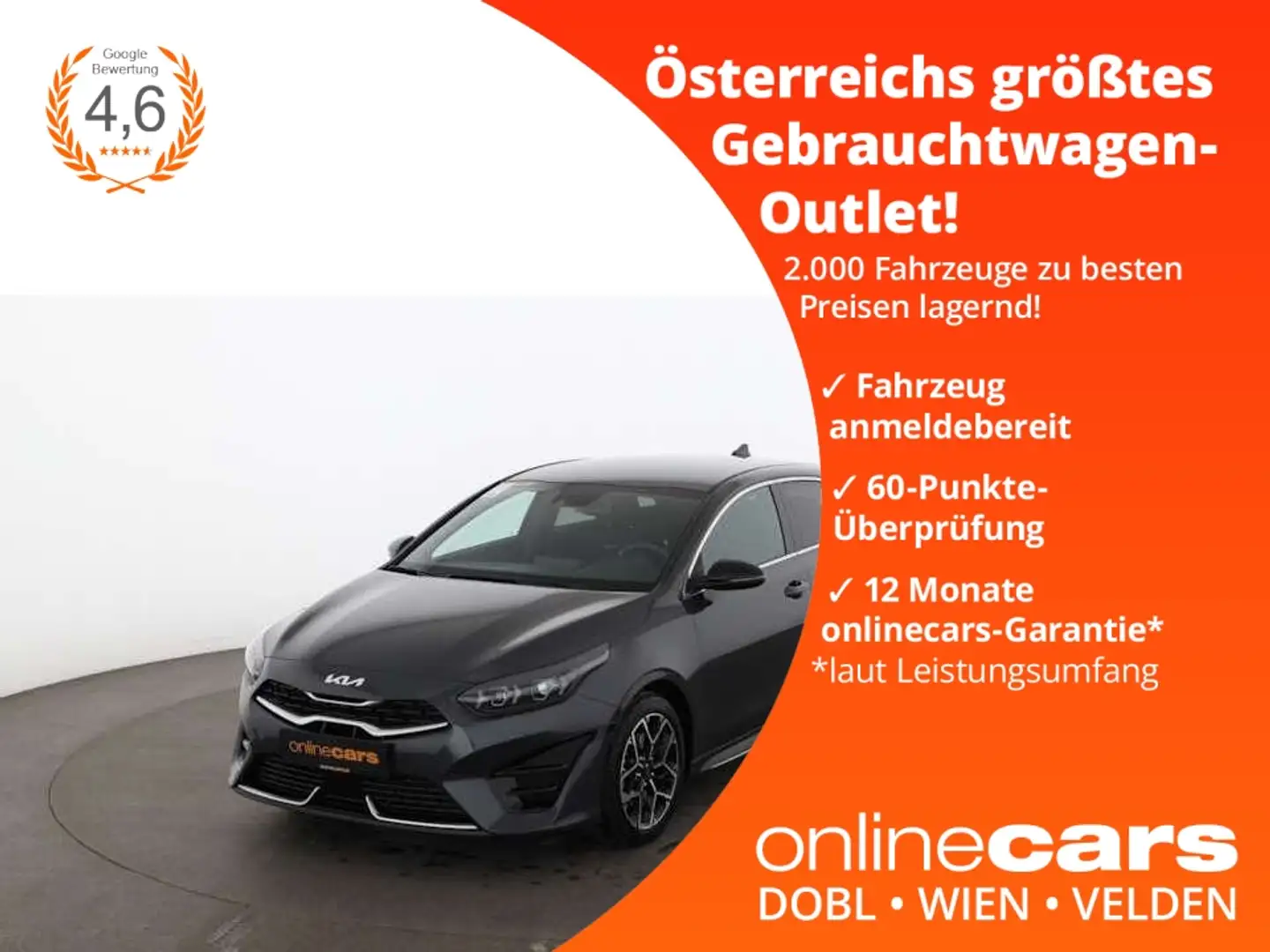 Kia ProCeed / pro_cee'd ProCeed 1.5 T-GDI GT-Line LED LEDER NAVI SITZHZG Grau - 1