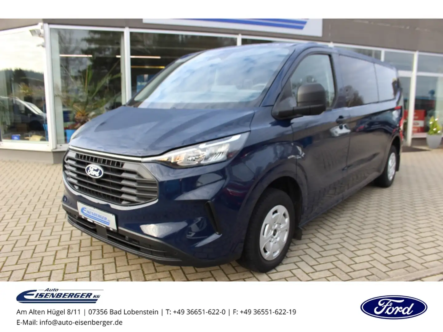 Ford Transit Custom Kombi 320 L2 FWD Trend Klima v+h Blau - 2