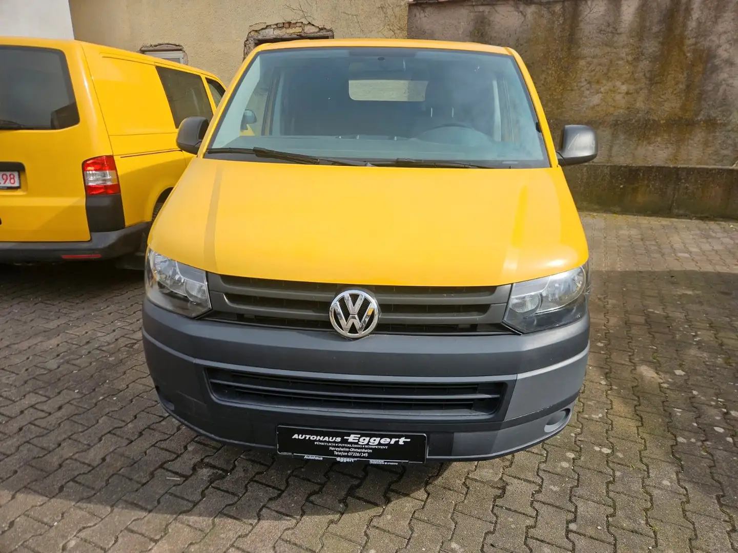 Volkswagen T5 Transporter Kasten-Kombi Kasten Gelb - 2