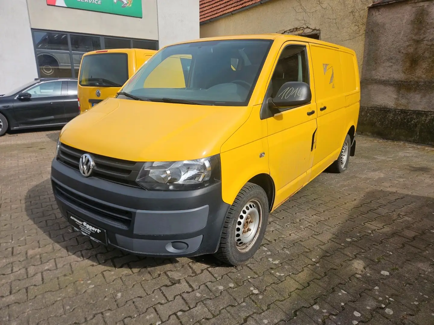 Volkswagen T5 Transporter Kasten-Kombi Kasten Gelb - 1