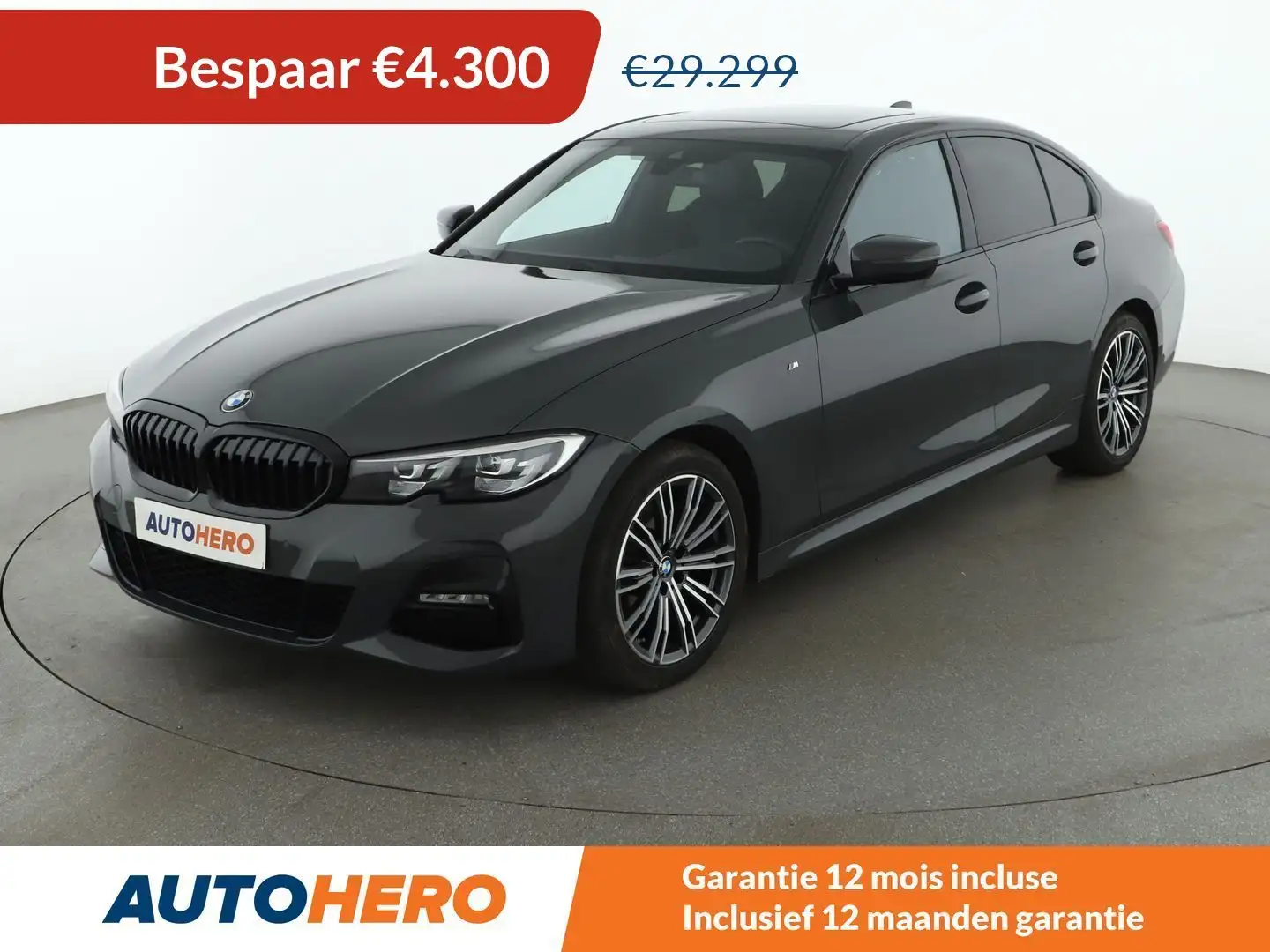 BMW 320 320d M Sport Gris - 1