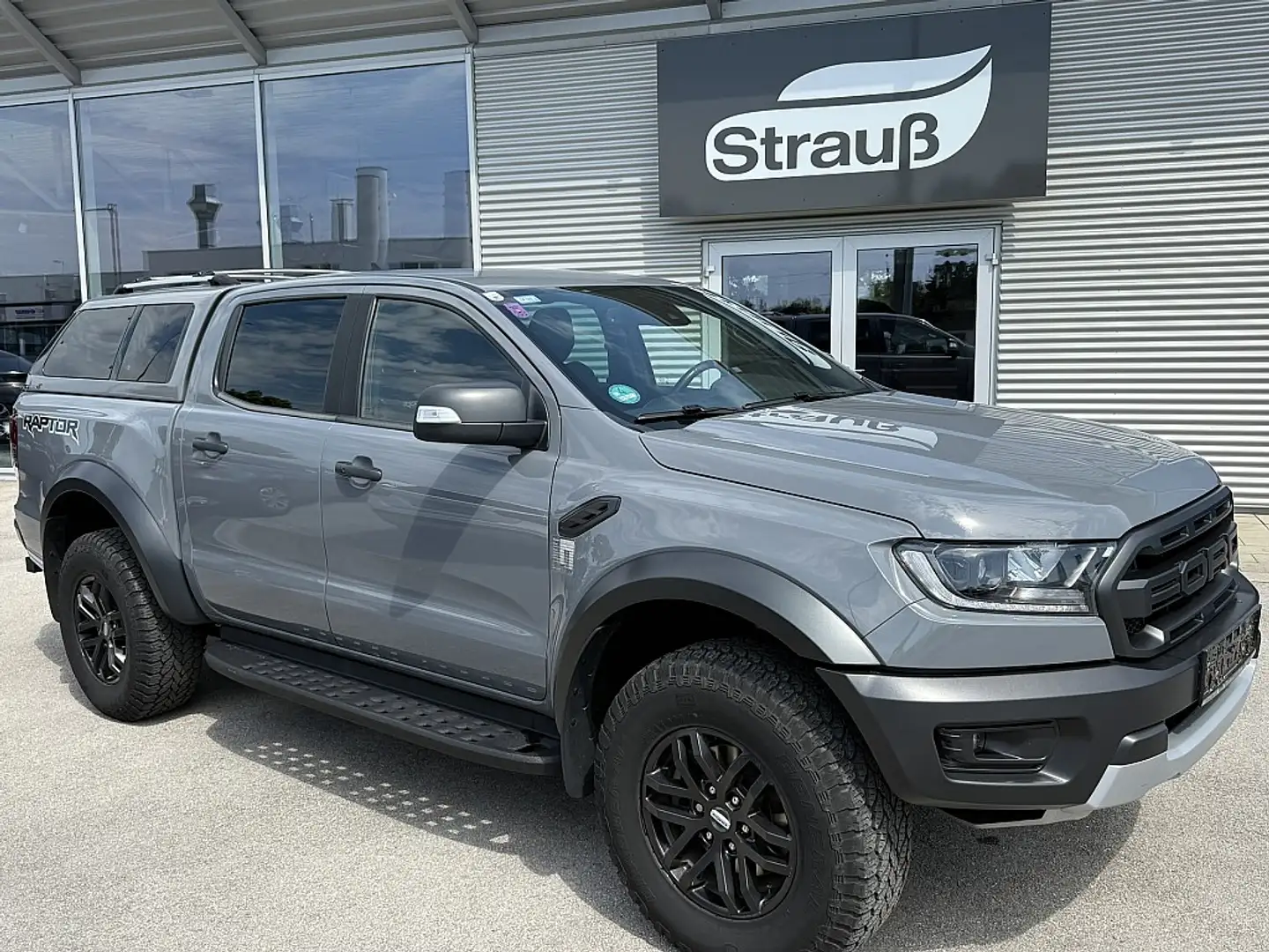 Ford Ranger Ranger Doppelkabine Raptor 4x4 2,0 EcoBlue Aut. Grijs - 1