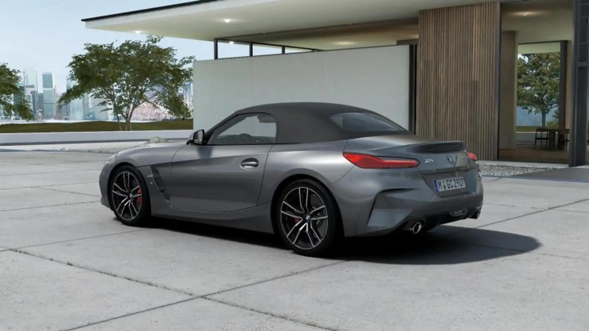 BMW Z4 sdrive 20i Msport auto Gri - 2