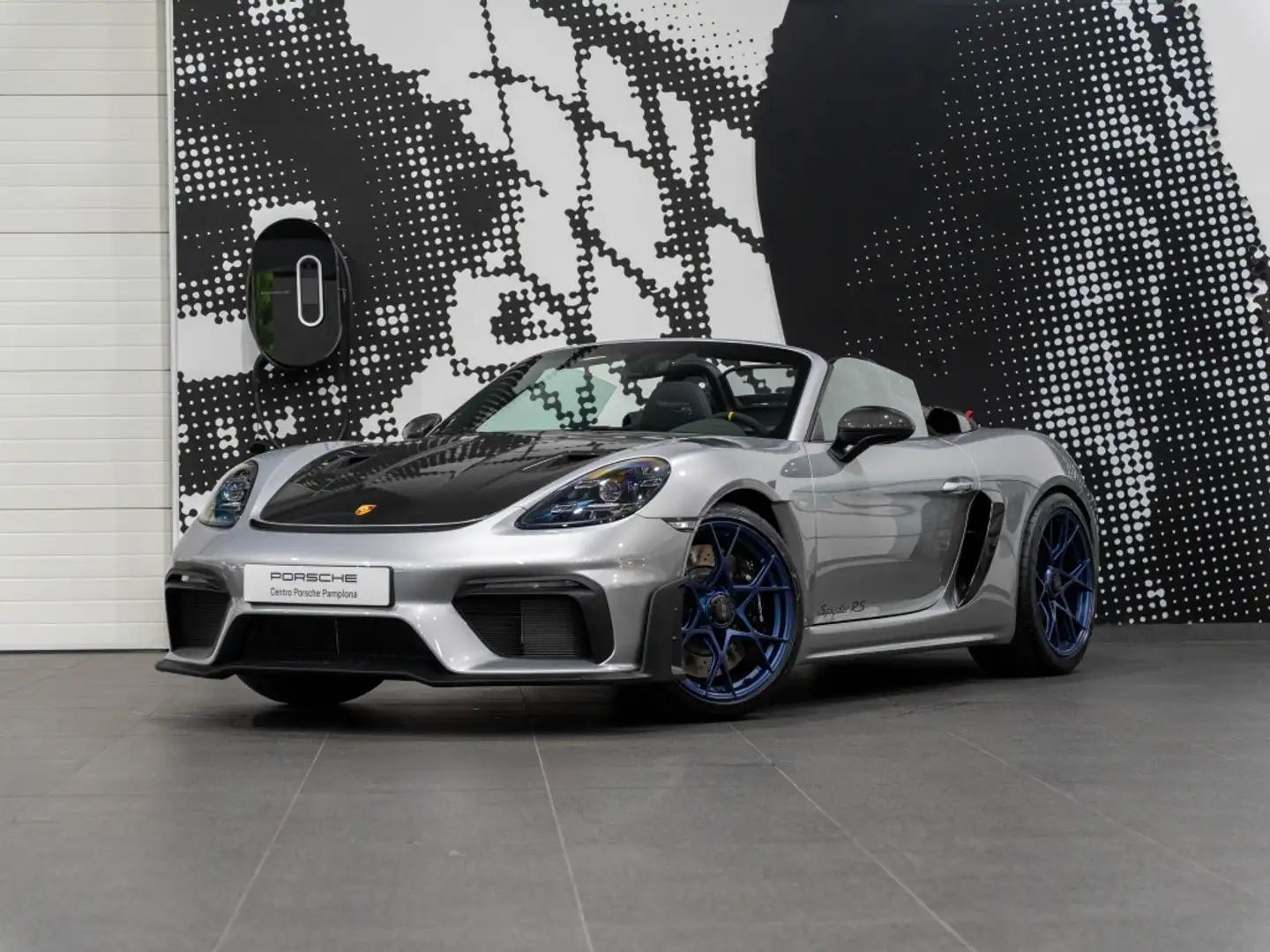 Porsche 718 Spyder RS PDK Plateado - 1