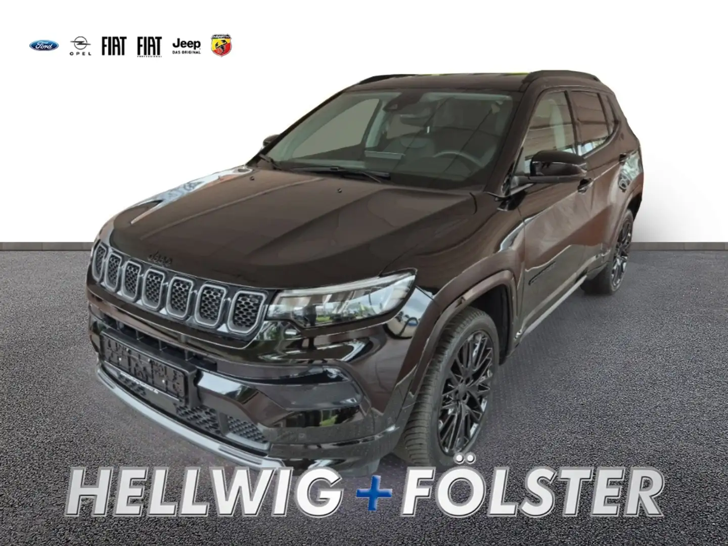 Jeep Compass S Mild-Hybrid FWD 1.5 MultiAir Leder SHZ Schwarz - 1