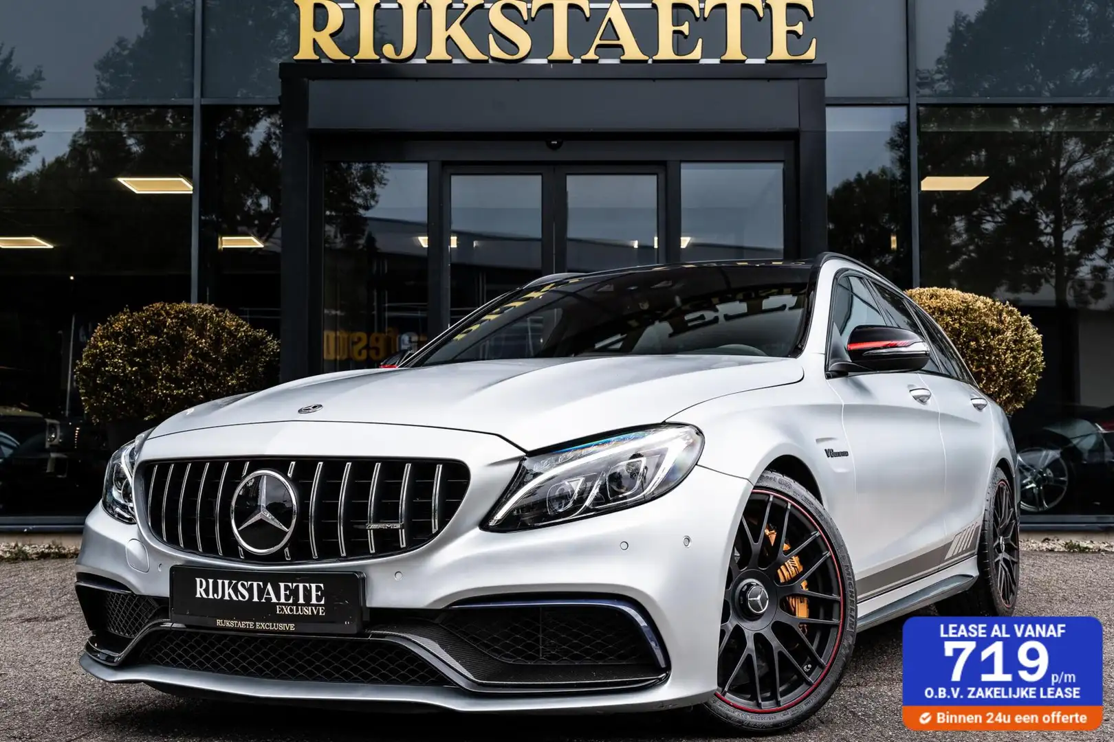 Mercedes-Benz C 63 AMG Estate C63 S Edition 1|PANO|KERAMISCH Gris - 1