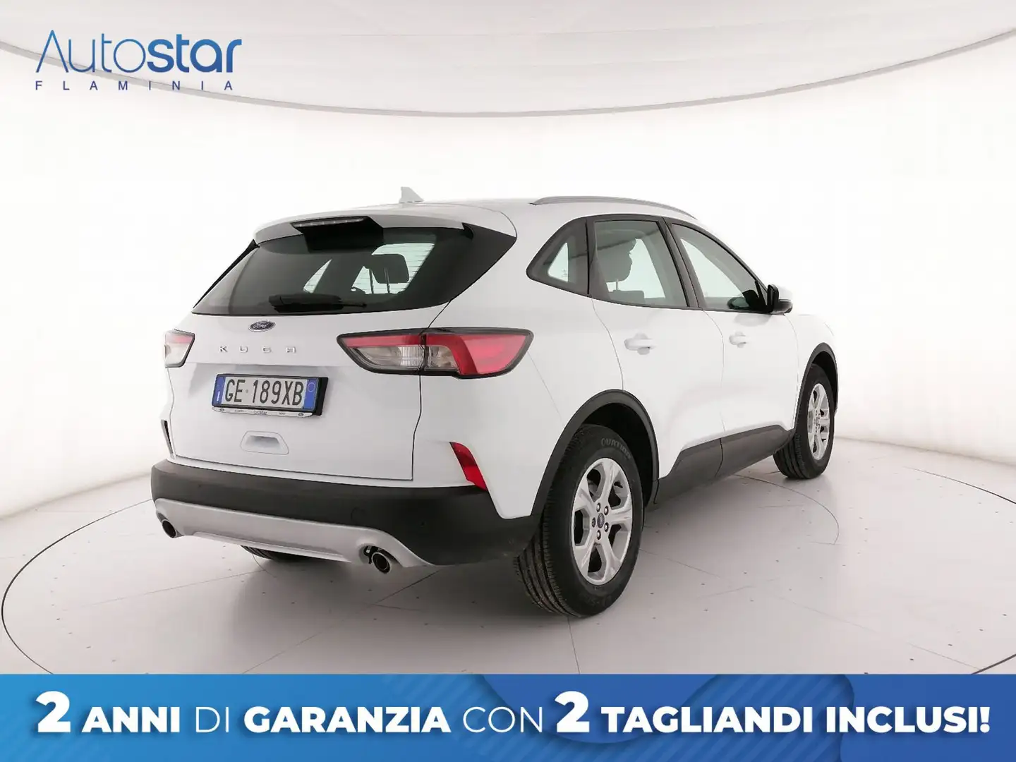 Ford Kuga 1.5 ecoblue Connect 2wd 120cv Blanc - 2