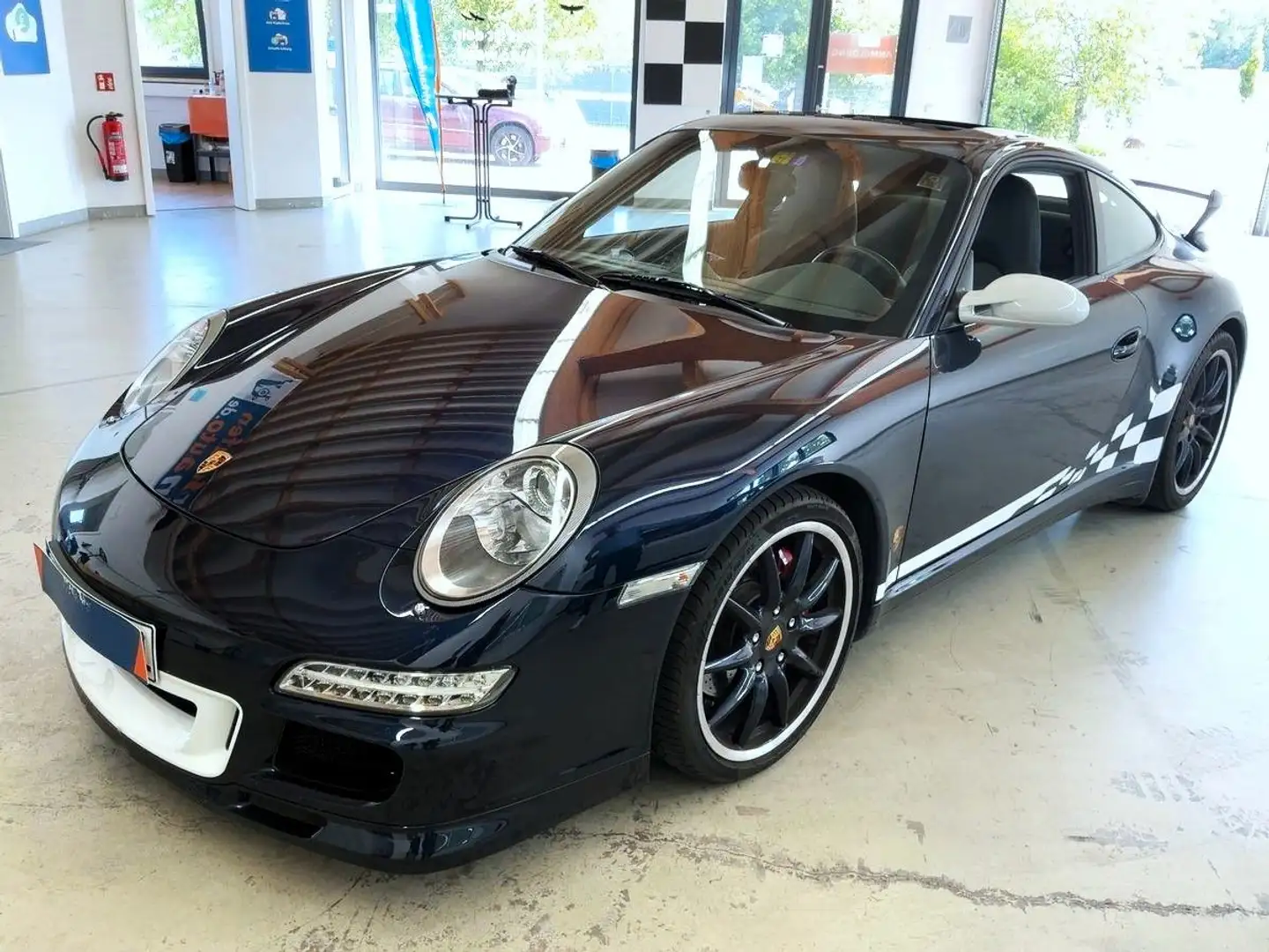 Porsche 997 4S WLS GT3 AeroCup Klappe Chrono Bose 1.Hd ! Bleu - 1