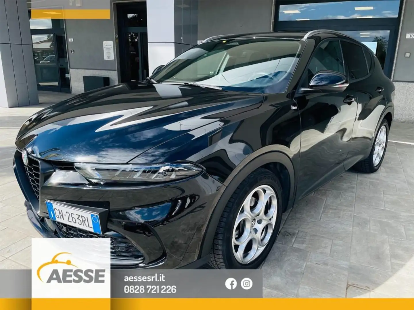 Alfa Romeo Tonale 1.6 diesel 130 CV TCT6 Ti Schwarz - 1