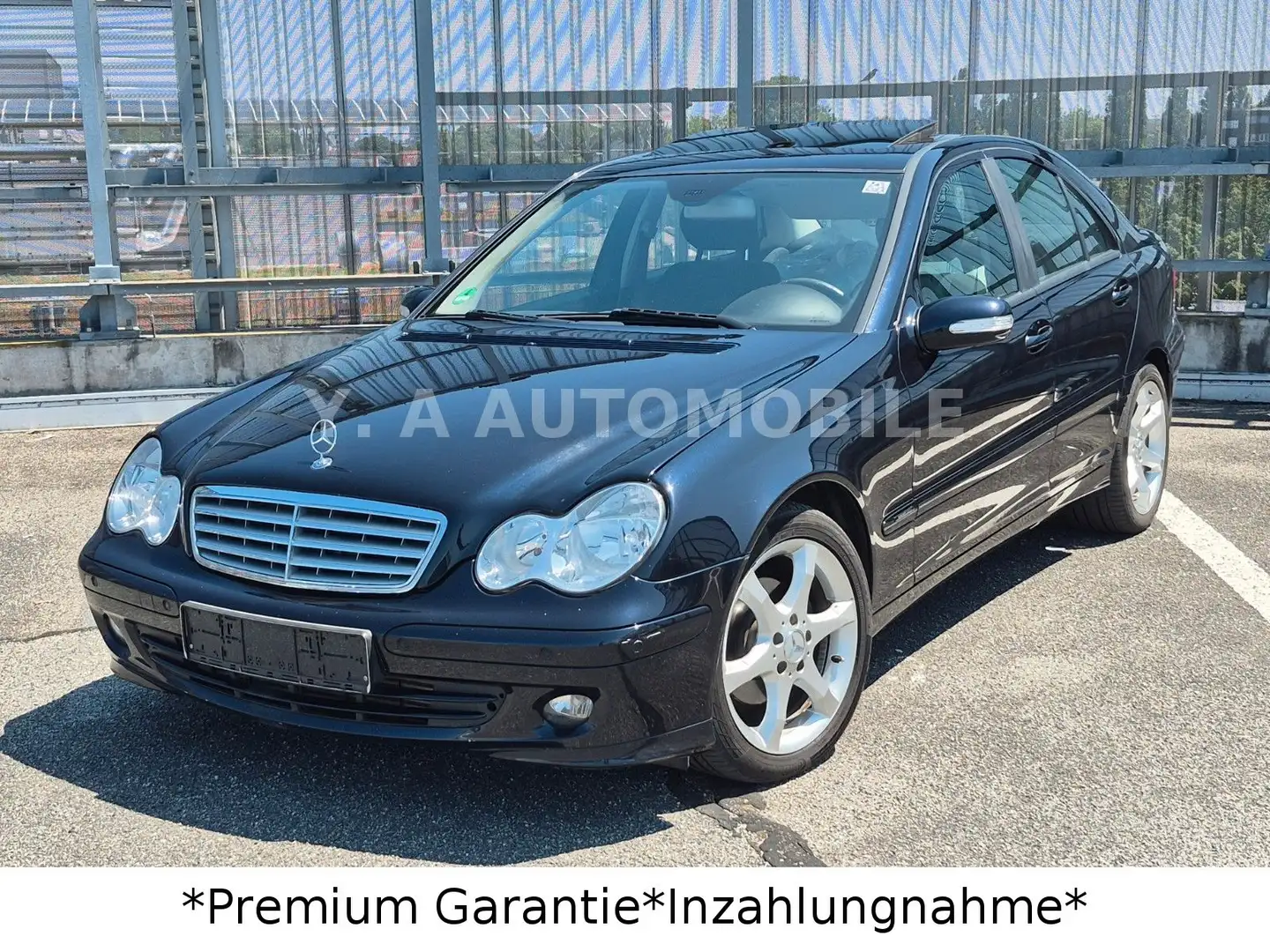Mercedes-Benz C 220 CDI Sport*2.Hand*S-Dach*SHZ*PDC Schwarz - 1