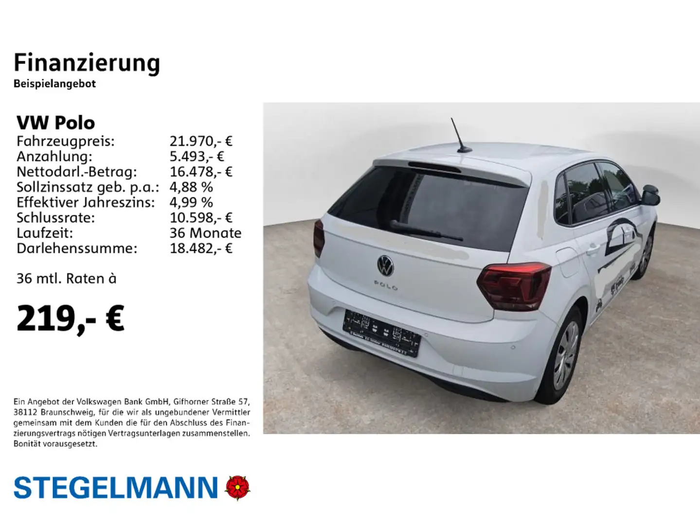 Volkswagen Polo VI 1.5 TSI DSG Highline *LED*Bluetooth*Sitz Weiß - 2
