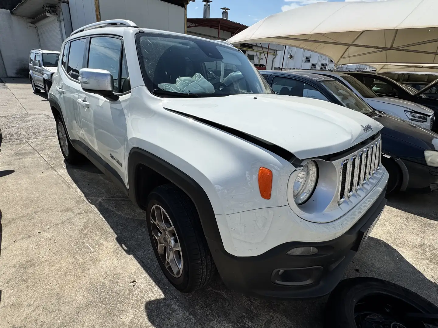 Jeep Renegade 1.4 m-air Limited fwd 140cv INCIDENTATA Bianco - 1