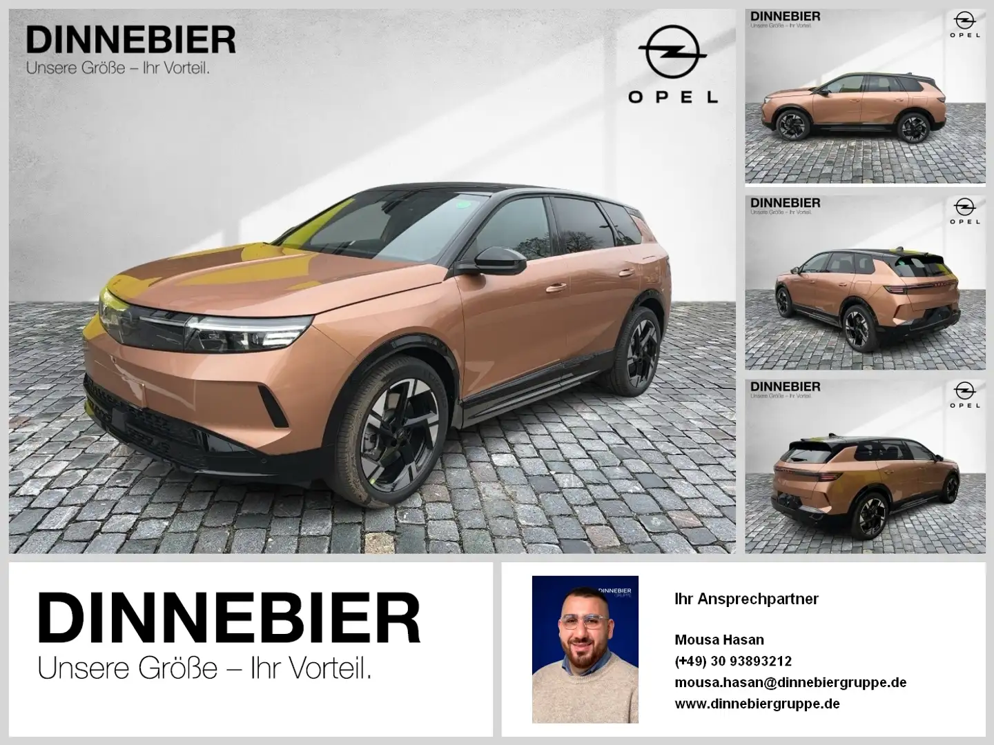 Opel Grandland GS LED MATRIX+PANORAMA+360°Kamera Braun - 1