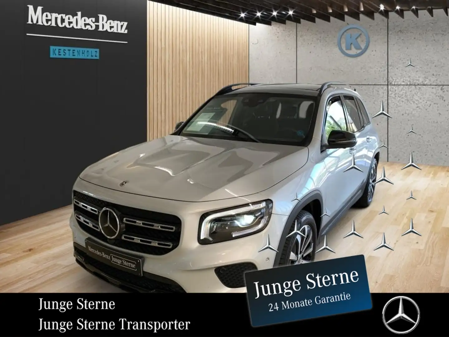 Mercedes-Benz GLB 250 4MATIC *AHK*MEMO*STHZ*SHZ*KLIMA*PANO* Silber - 1
