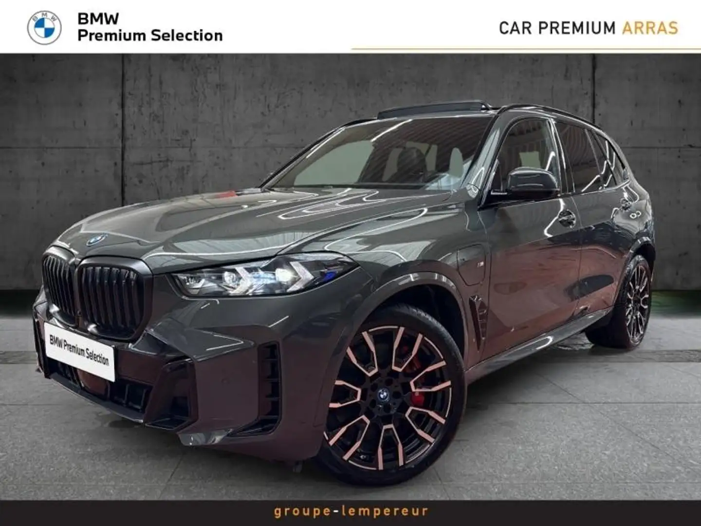 BMW X5 xDrive50e 489ch M Sport Grijs - 1