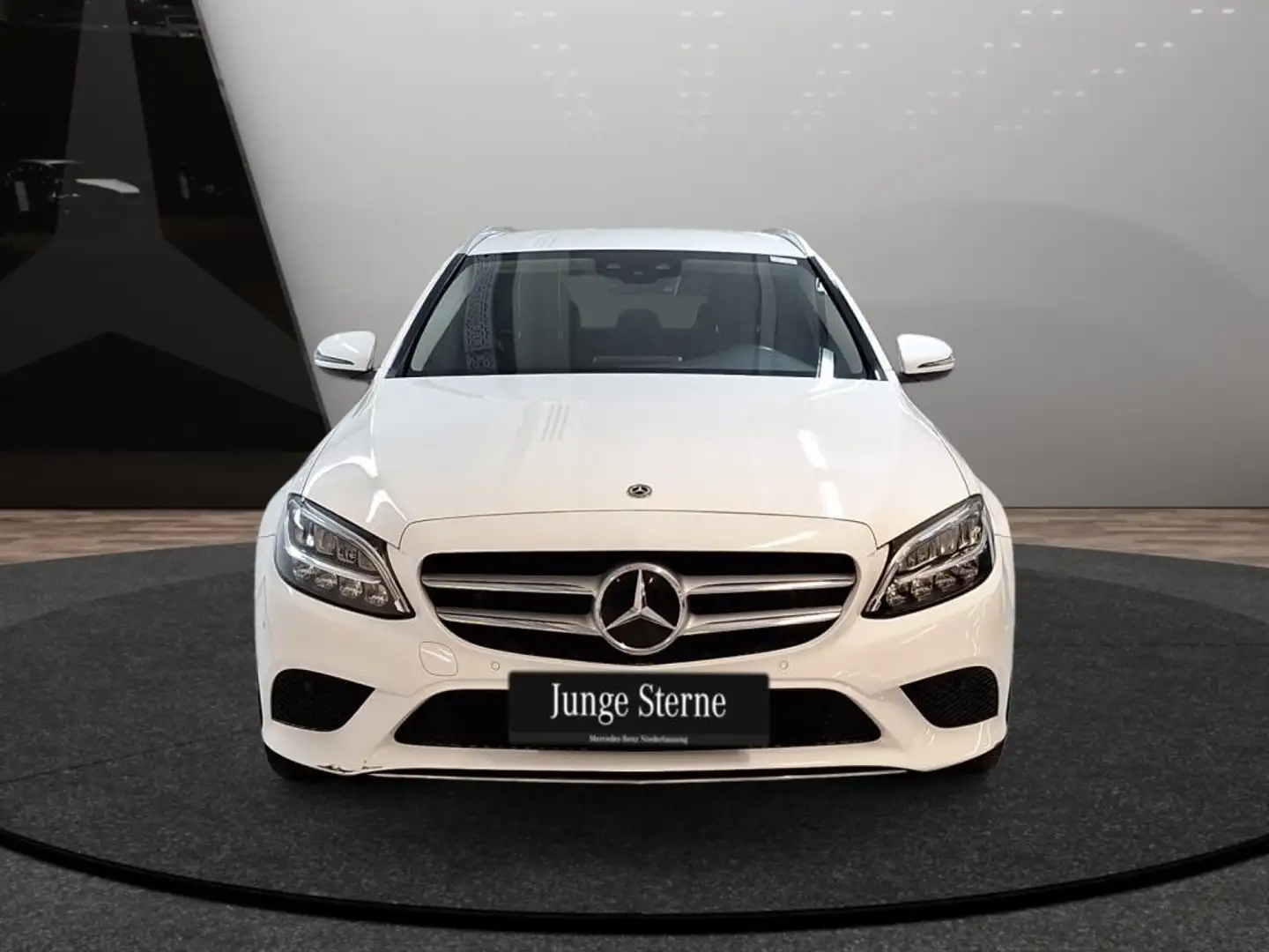 Mercedes-Benz C 300 d 4MATIC T-Modell AUT Akustikglas Kam. LED Weiß - 2