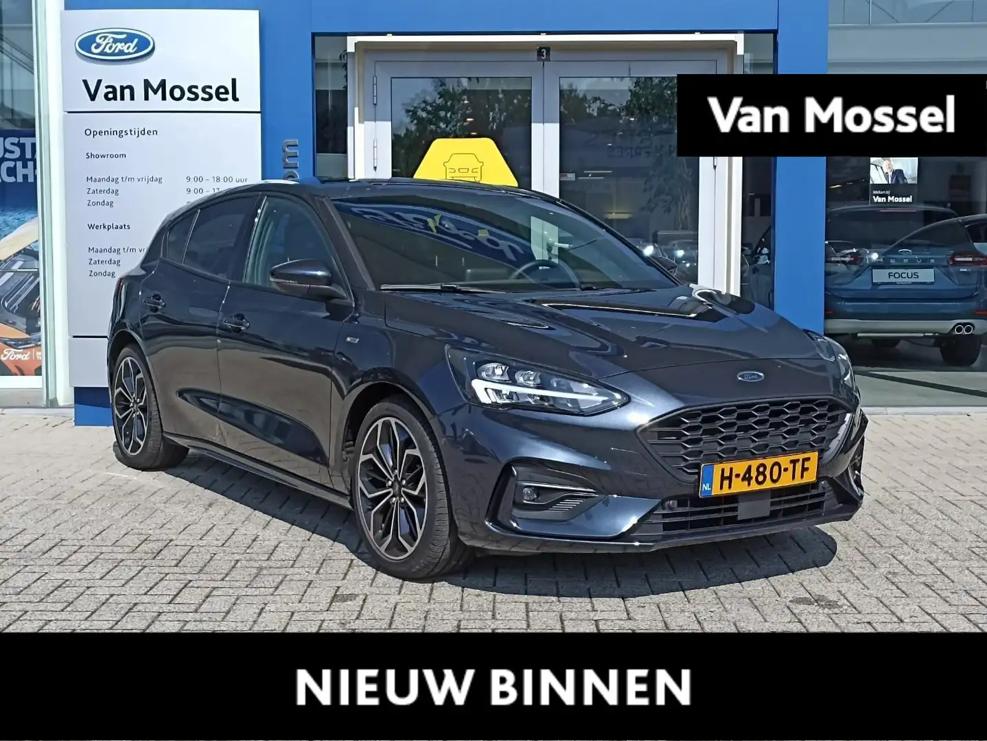 Ford Focus 1.0 EcoBoost ST Line Business | 18" LM Velgen | NA Blauw - 1