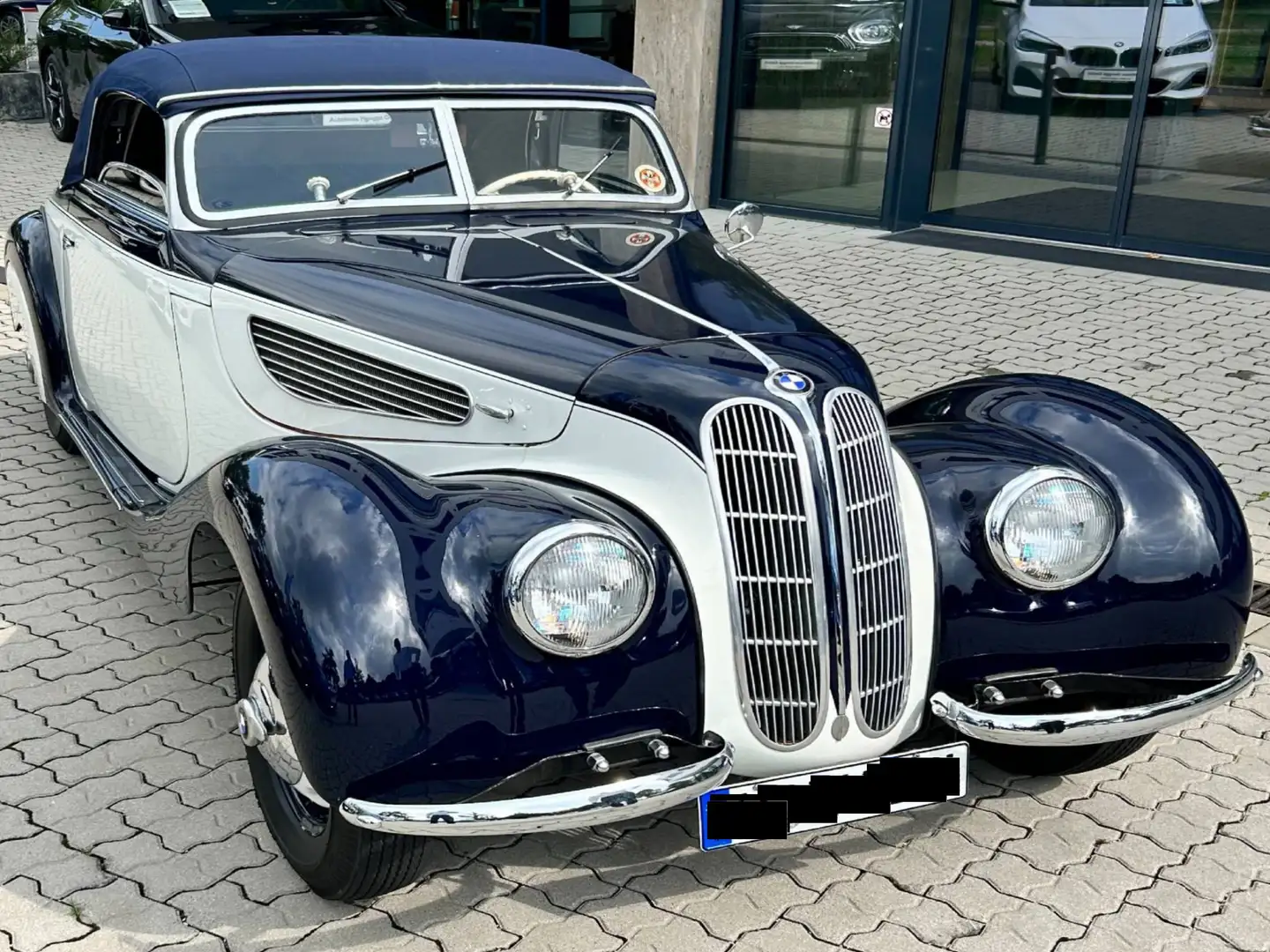 BMW Typ 327 Cabrio-1939-Sport Vollrestauriert- Blue - 2
