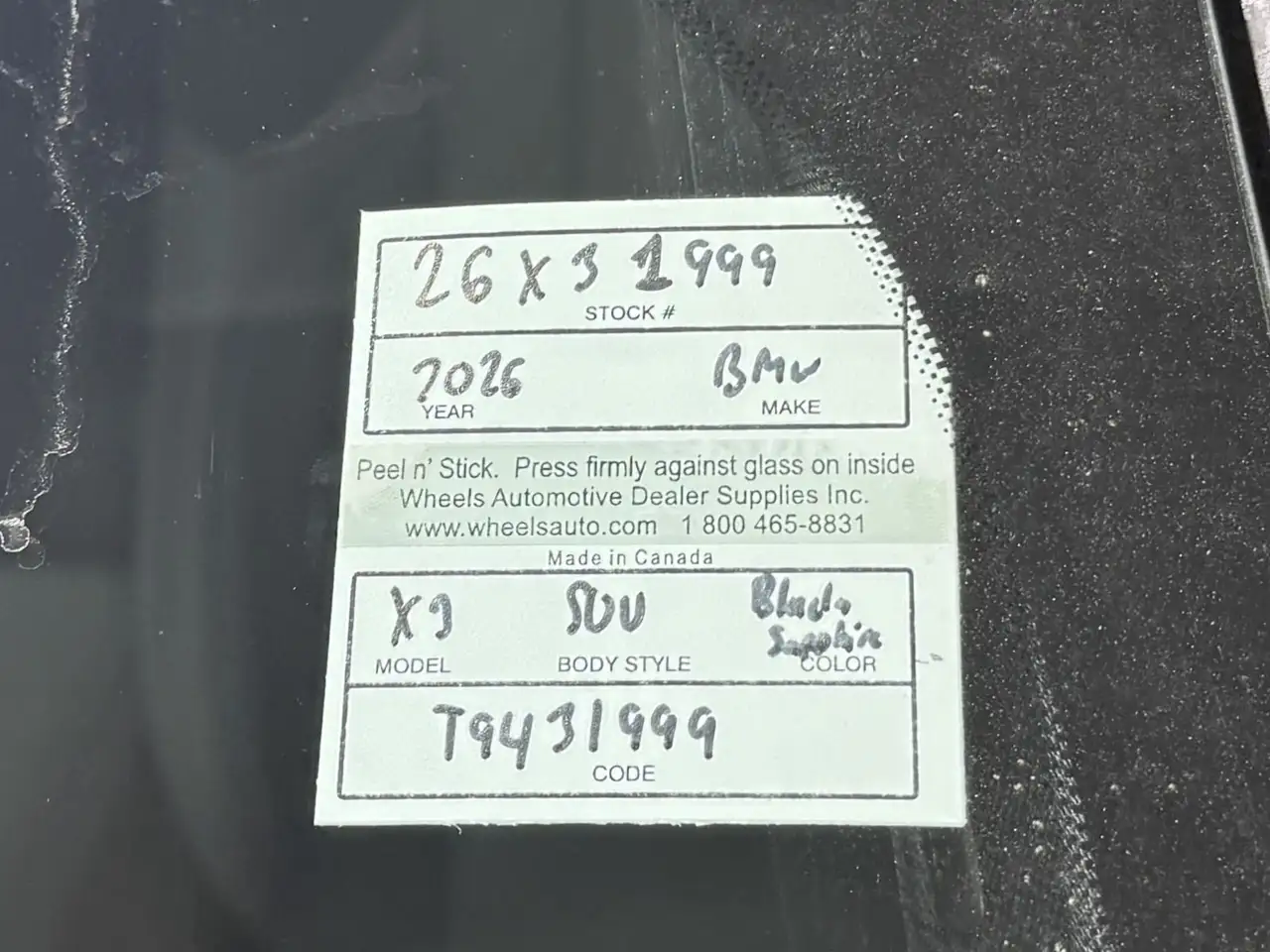 BMW X3 снимка BMW X3