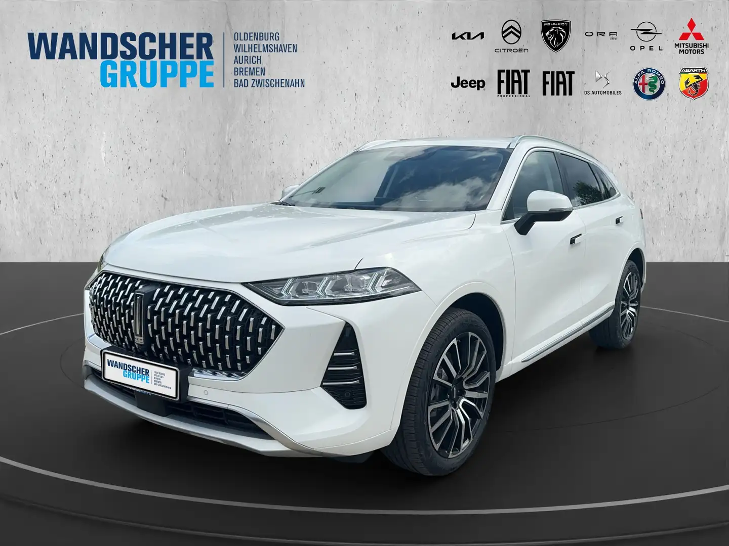 GWM WEY 05 Premium HUD ACC NAVI VOLL-LED 158km Reich Bílá - 1