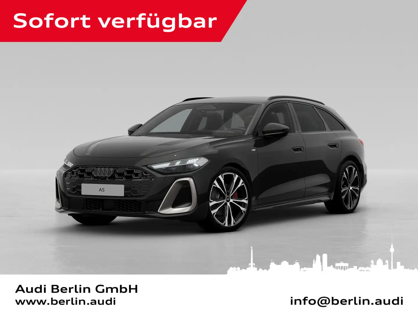 Audi A5 TFSI quattro S tronic Schwarz - 1