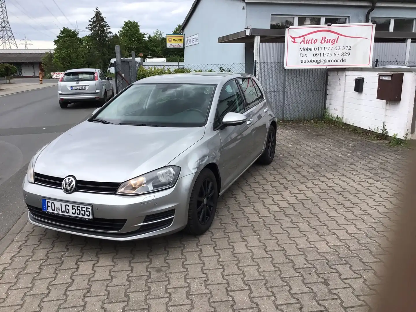 Volkswagen Golf VII Lim. Trendline BMT+Klima+Alu+++++ Argento - 1