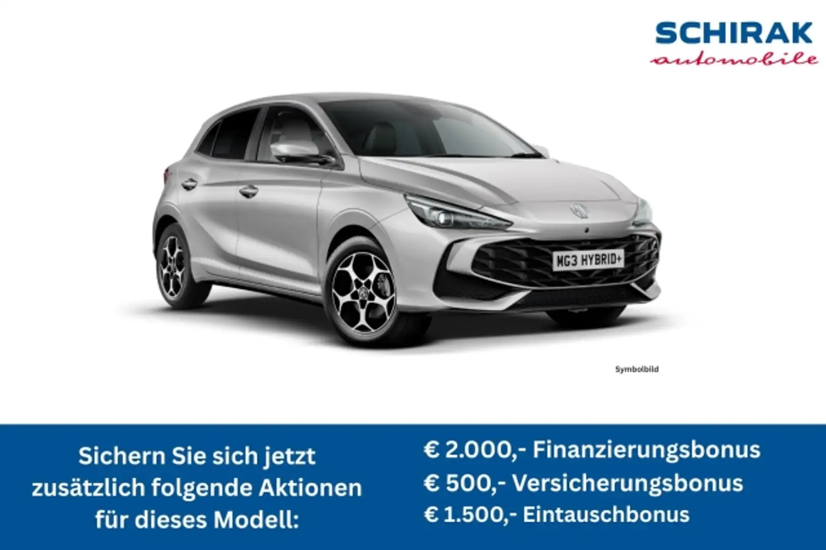 MG MG3 MG3 1,5 HEV Luxury M Silber - 1