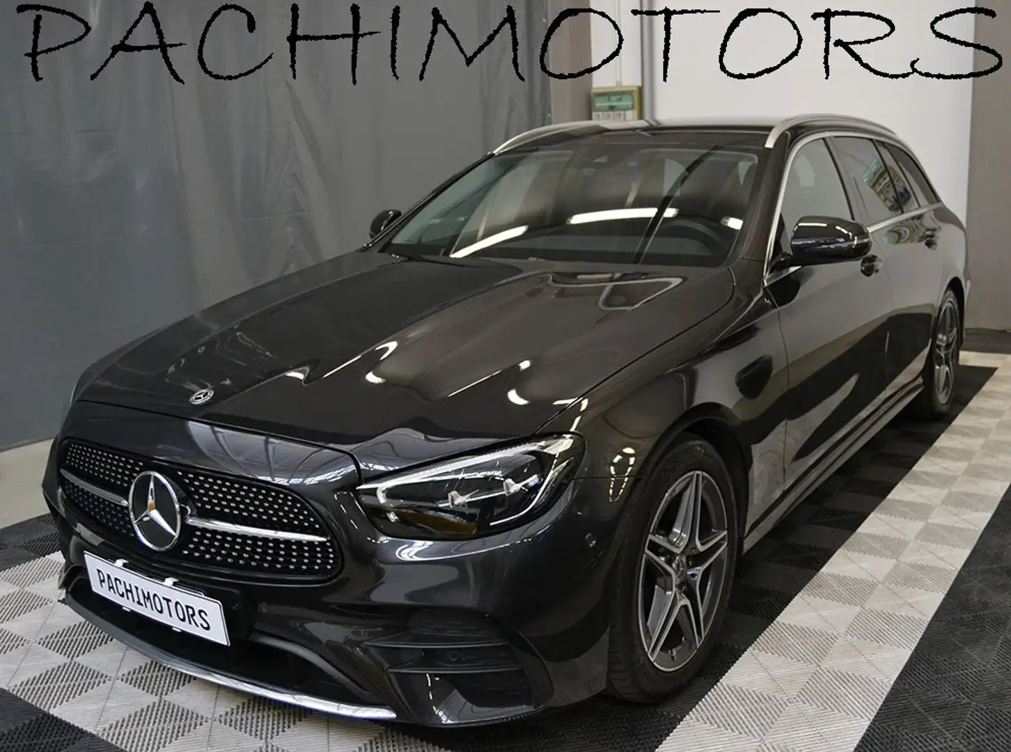 Mercedes-Benz E 220 E SW 220d Premium 4 Matic Auto My20 "Km 67000-Iva" Gris - 1